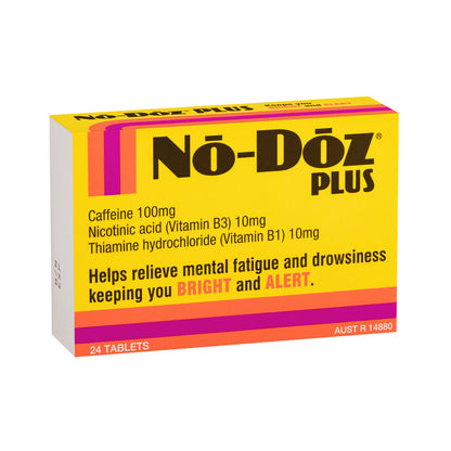 No Doz Plus Tablets - 24 pack