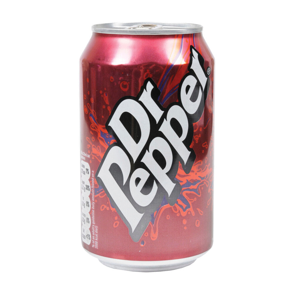 Dr Pepper Soft Drink Can - 330mL