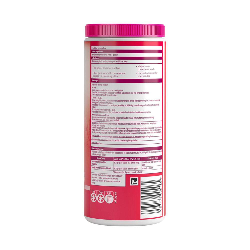 Metamucil 72 Dose Dietary Fibre Wild Berry - 425g