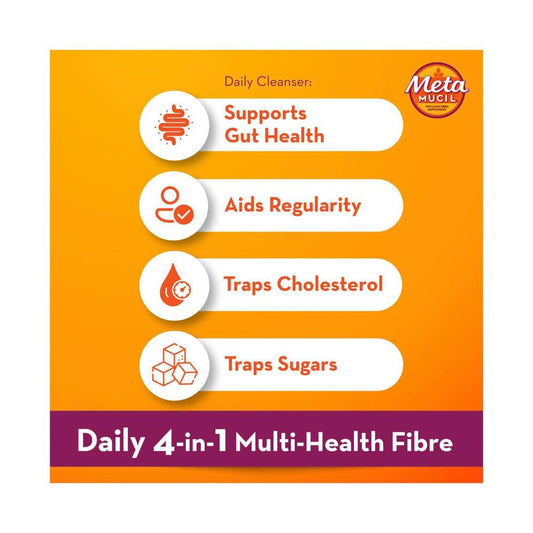 Metamucil 72 Dose Dietary Fibre Wild Berry - 425g