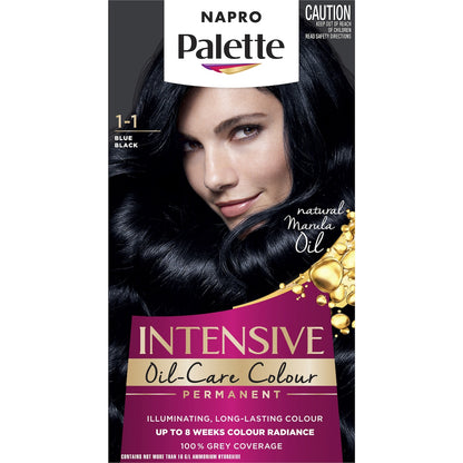 Napro Palette Intensive Oil-care Permanent Hair Colour Blue Black Each