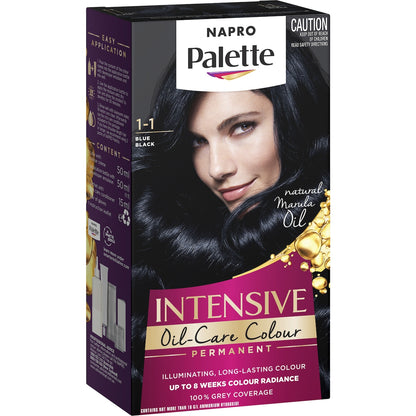 Napro Palette Intensive Oil-care Permanent Hair Colour Blue Black Each