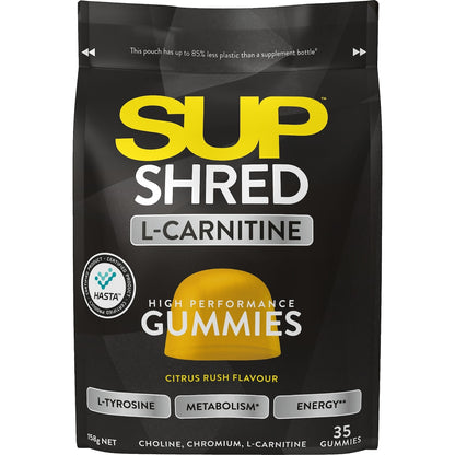 Sup Shred Gummies Citrus Rush 35 Pack