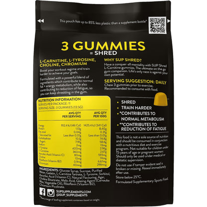 Sup Shred Gummies Citrus Rush 35 Pack