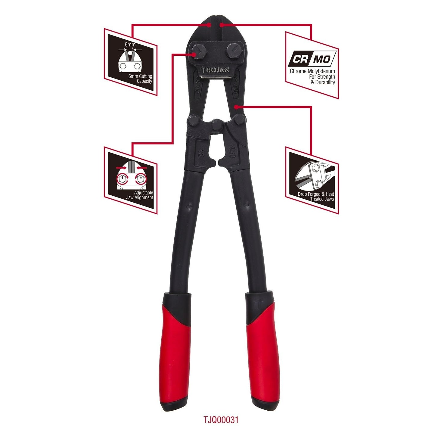 Trojan Bolt Cutters - 450mm