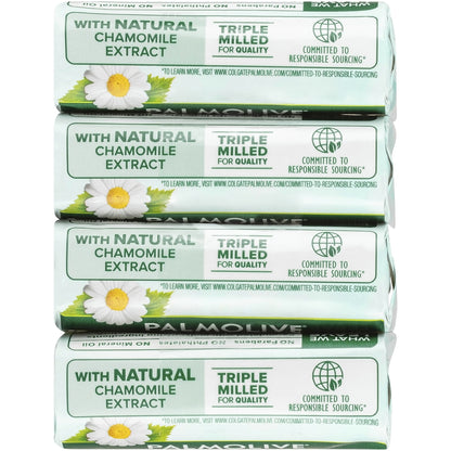 Palmolive Bar Soap Naturals Chamomile Extracts 90g X 4 Pack