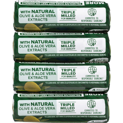 Palmolive Bar Soap Aloe & Olive Extracts Naturals 90g X4 Pack