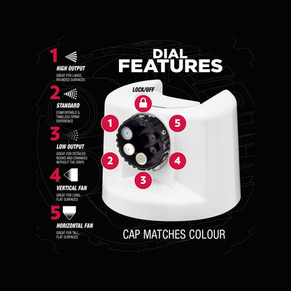 Rust Oleum Spray Paint - 340g - White Satin - 5 in 1