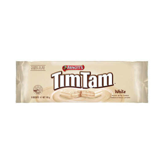 Arnott's Tim Tam Choc Biscuits White Chocolate - 165g