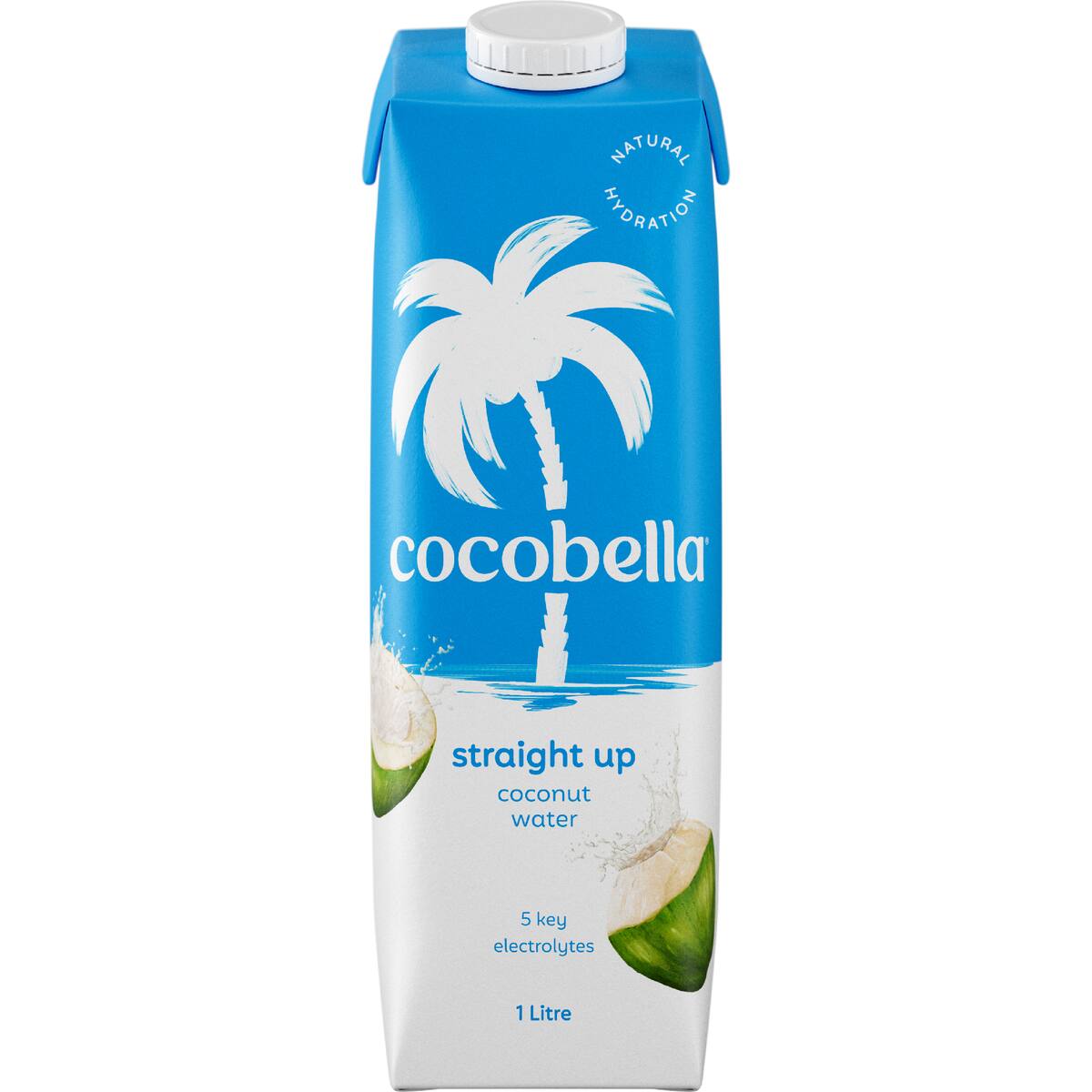 Cocobella Coconut Water Straight Up 1l