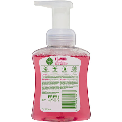 Dettol Antibacterial Foam Handwash Pump Rose & Cherry 250ml