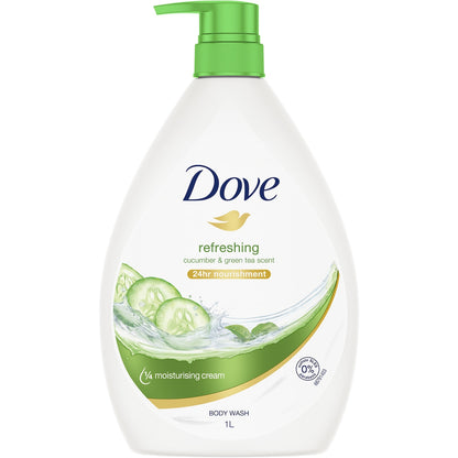 Dove Body Wash Fresh Care 1l