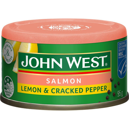 John West Lemon & Cracked Pepper Salmon Tempters 95g