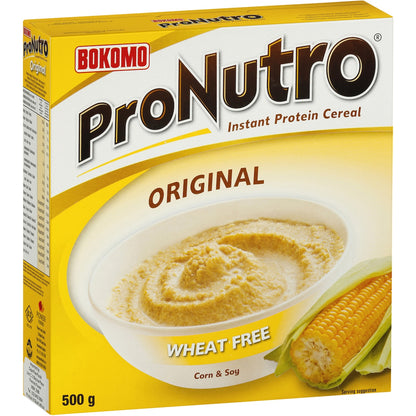 Bokomo Original Instant Protein Cereal Corn & Soy 500g