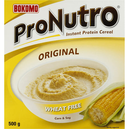 Bokomo Original Instant Protein Cereal Corn & Soy 500g