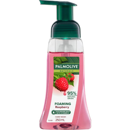 Palmolive Foaming Liquid Hand Wash Pump Raspberry 250ml