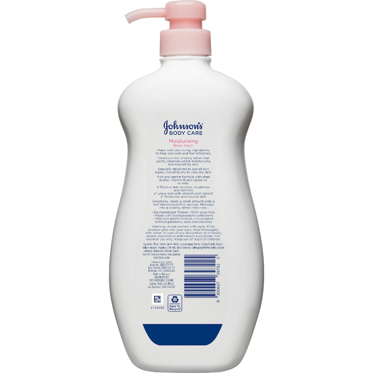 Johnsons Body Care Moisturising Wash 1l