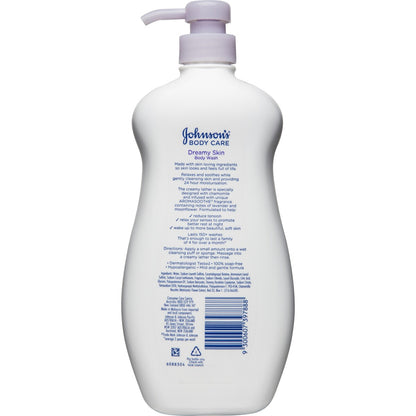 Johnson's Dreamy Skin Lavender & Moonflower Scented Body Wash 1L