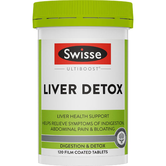 Swisse Ultiboost Liver Detox Tabs 120 Pack