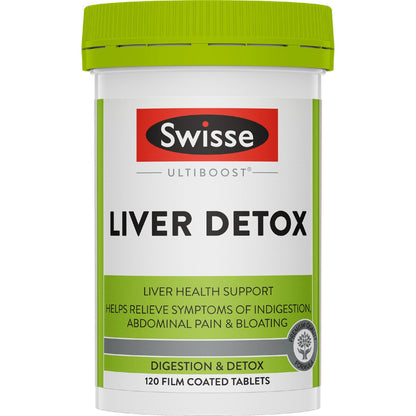 Swisse Ultiboost Liver Detox Tabs 120 Pack