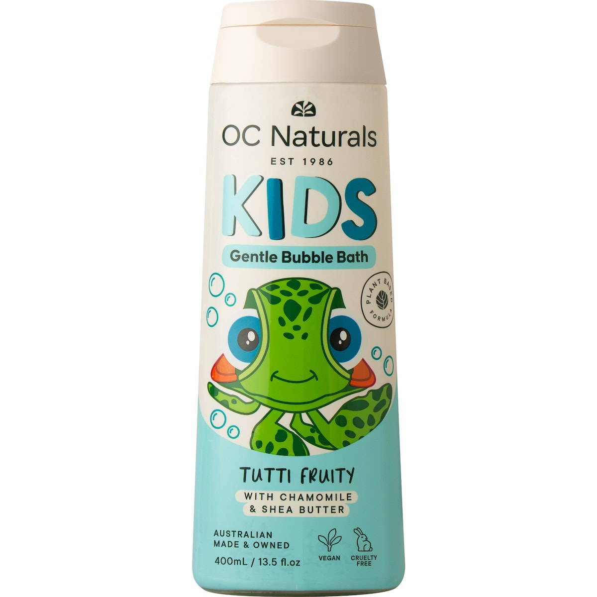 Oc Naturals Kids Bubble Bath Tutti Fruity 400ml