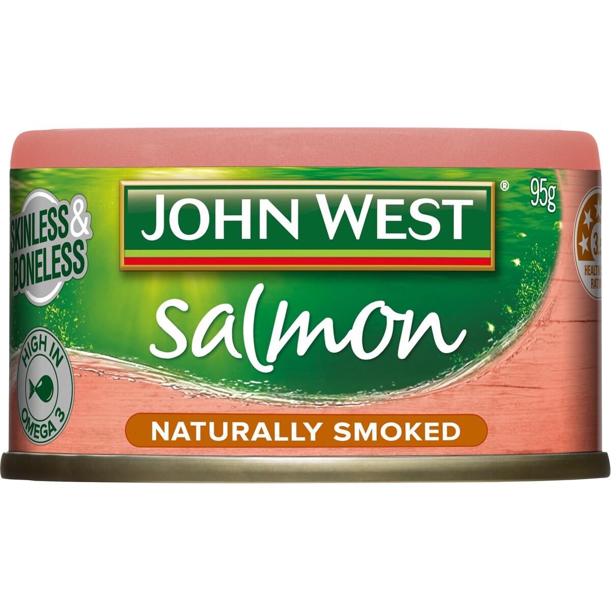 John West Naturally Smoked Salmon Tempters 95g