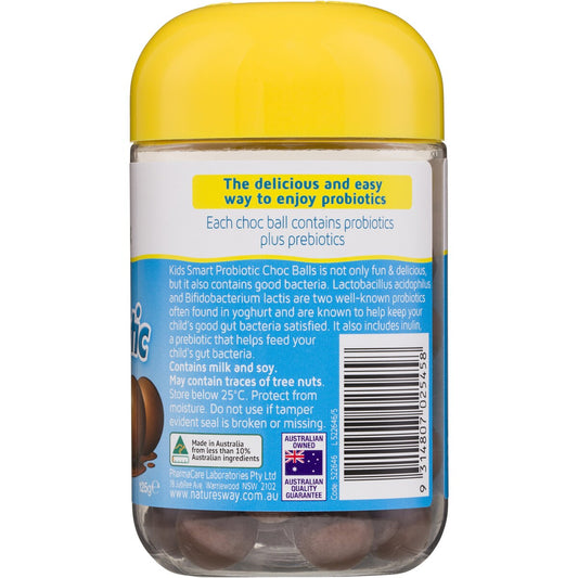 Natures Way Kids Smart Probiotic Choc Balls 50 pack