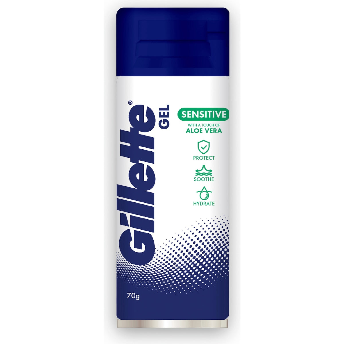 Gillette Shave Gel Sensitive Aloe Vera 70g