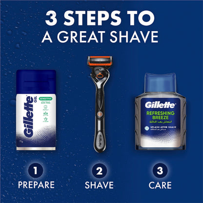 Gillette Shave Gel Sensitive Aloe Vera 70g