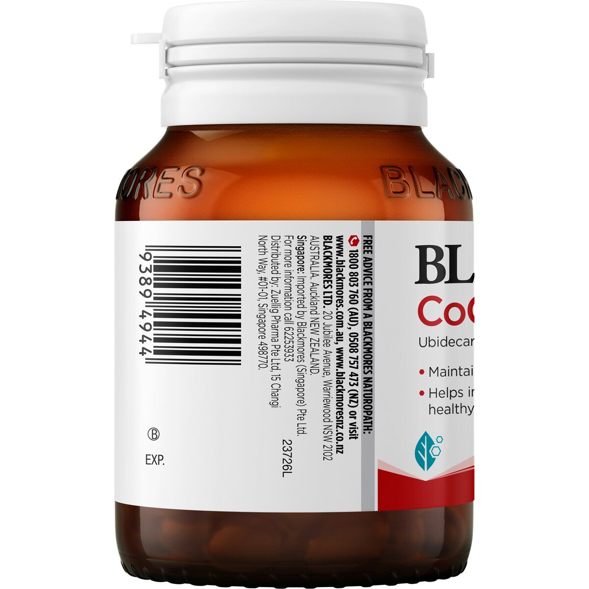 Blackmores CoQ10 150mg Heart Health Vitamin Capsules 30 pack