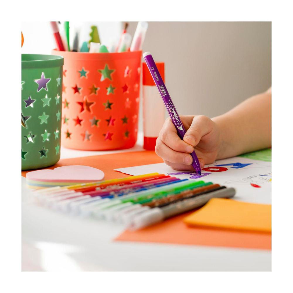 Bic Colouring Felt Pen Wallet - 18 Pack