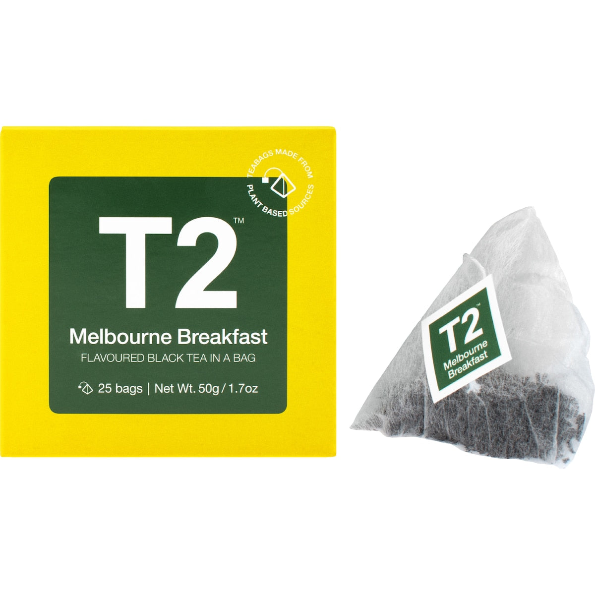 T2 Melbourne Breakfast Black Tea Bags 25 Pack