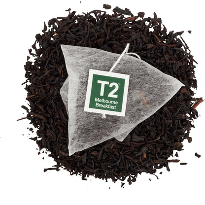 T2 Melbourne Breakfast Black Tea Bags 25 Pack