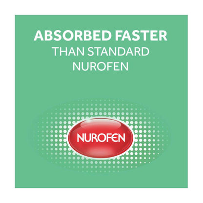 Nurofen Zavance Fast Pain Relief 200mg Ibuprofen Liquid Capsules - 20 pack