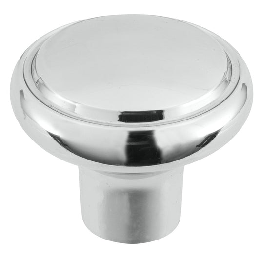 Gainsborough Classic Wardrobe Knob - 52mm - Aluminium - Bright Chrome