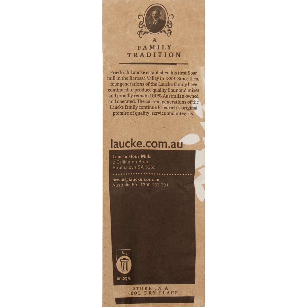Laucke Crusty White Bread Mix 500g