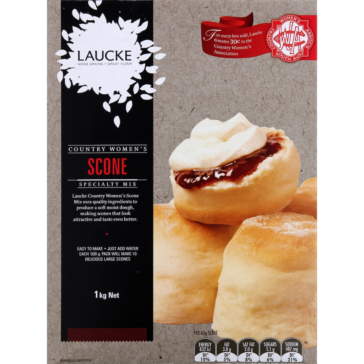 Laucke Country Womens Scone Mix 1kg