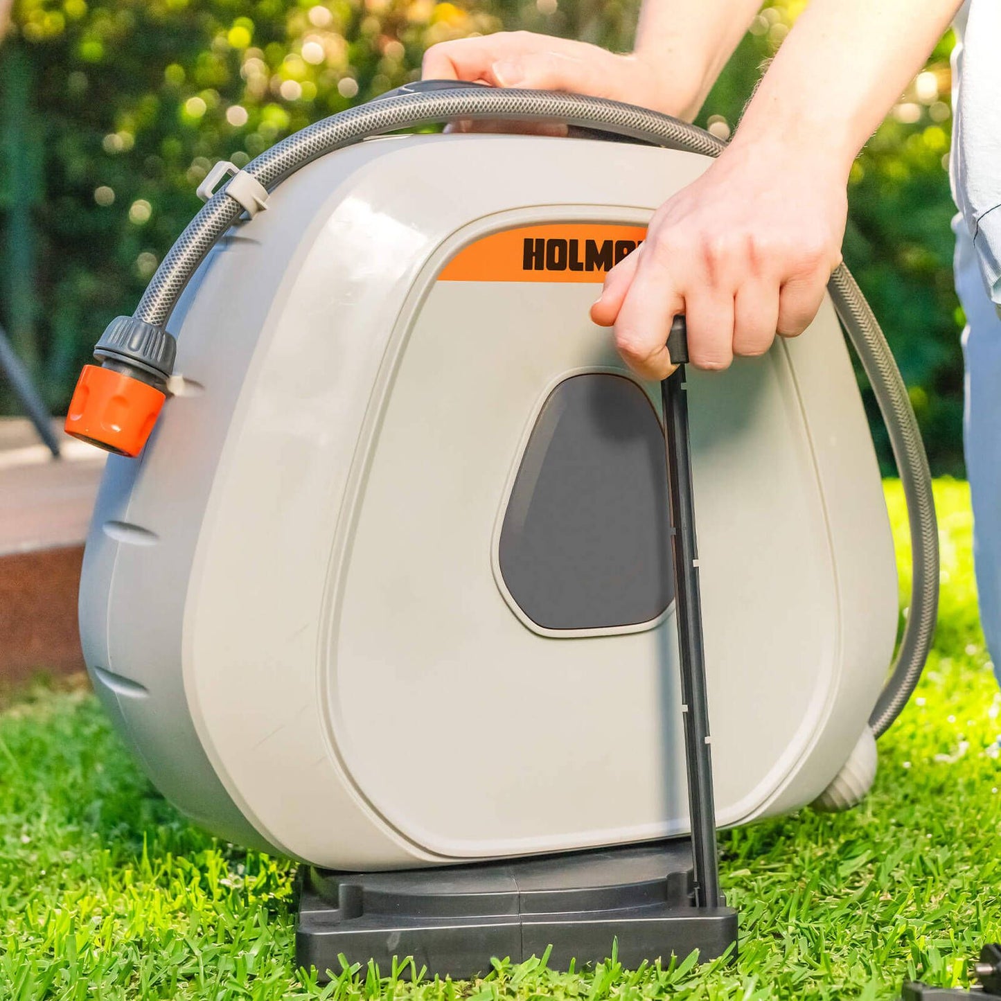 Holman Portable Retractable Hose Reel - 20m