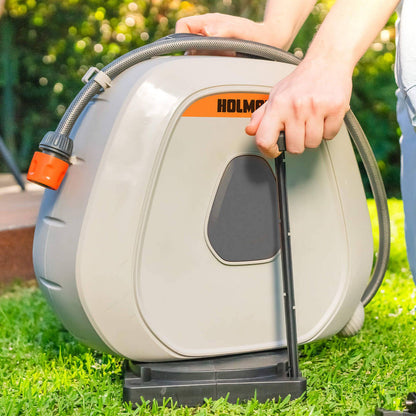 Holman Portable Retractable Hose Reel - 20m
