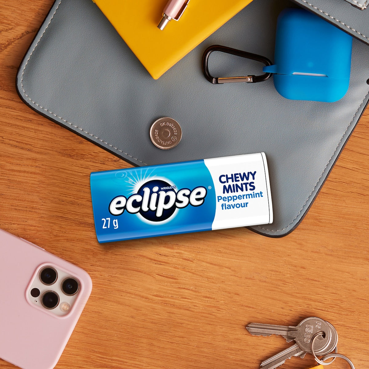 Eclipse Peppermint Chewy Mints Tin 27g