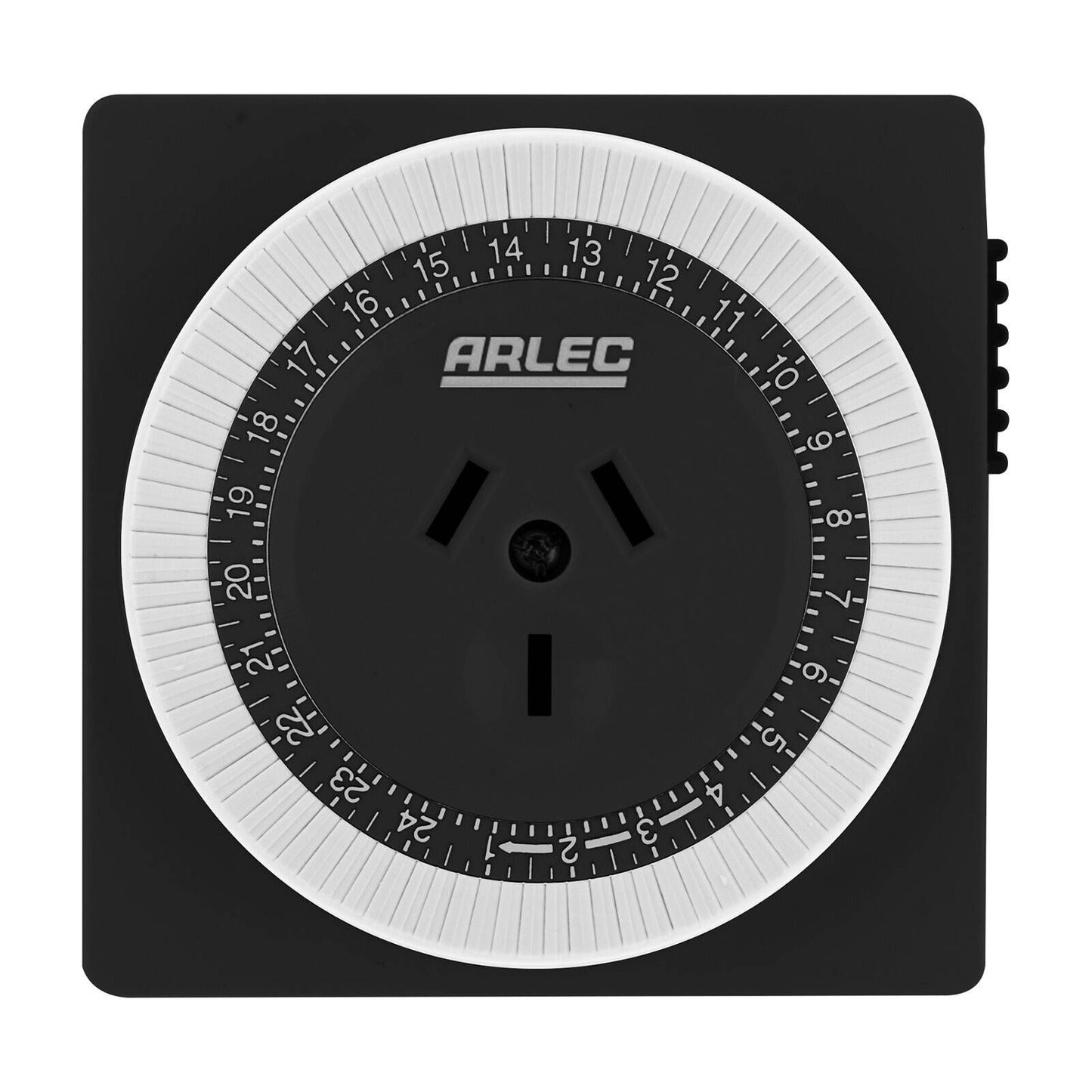 Arlec 24 Hour Compact Mechanical Timer - 10A