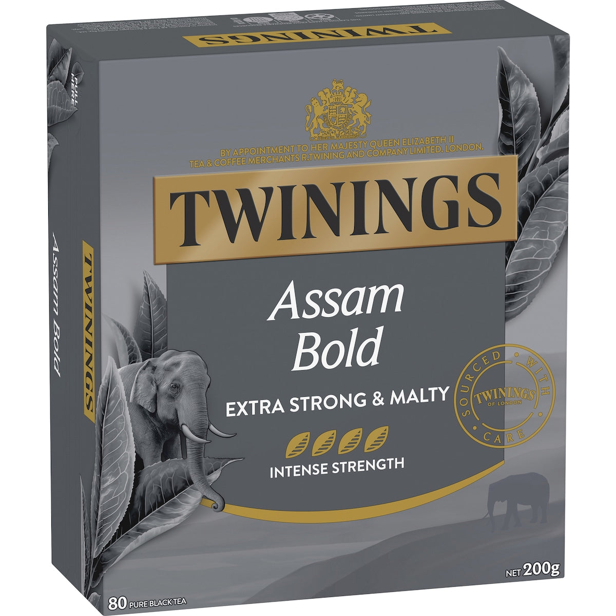 Twinings Assam Bold Black Tea Bags 80 pack