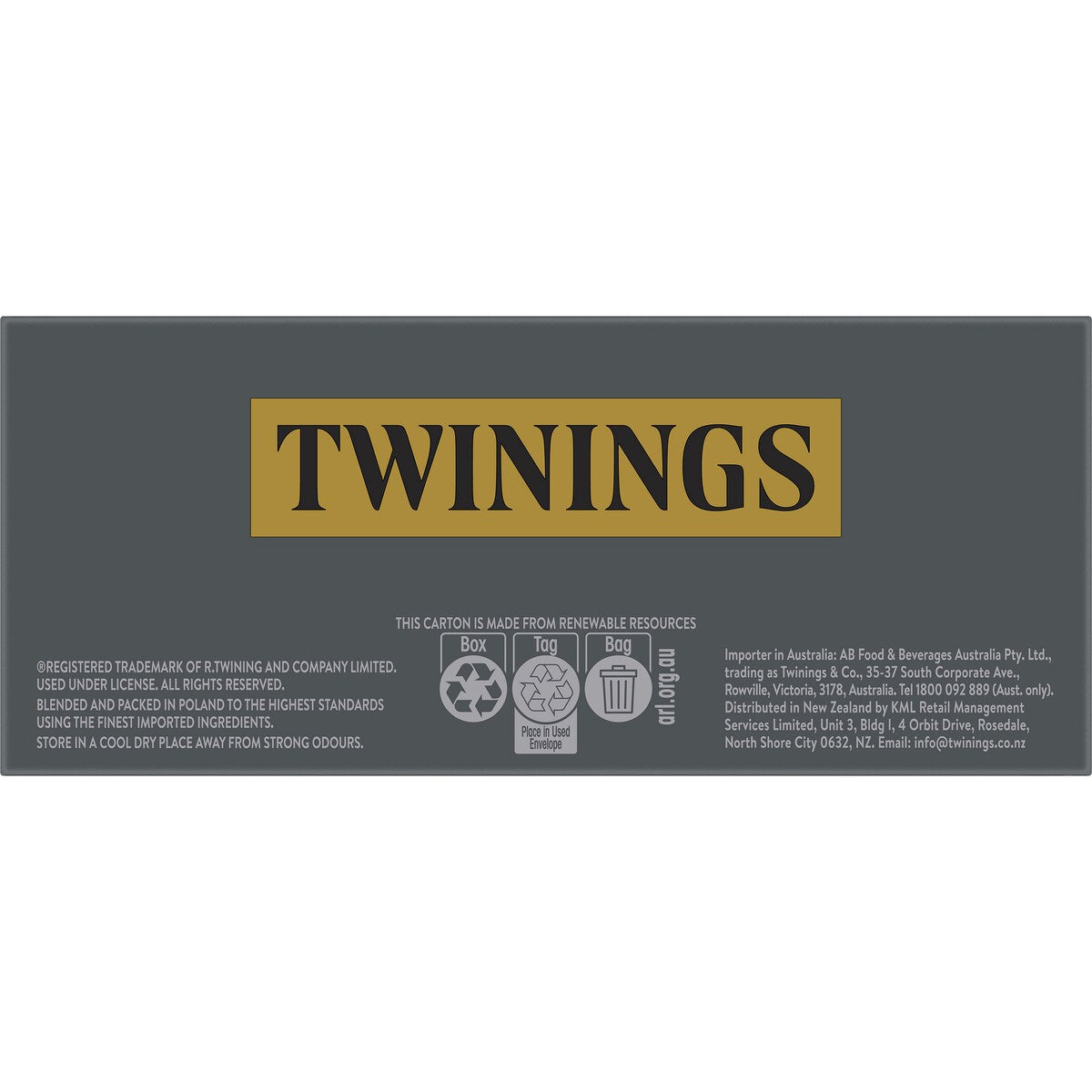 Twinings Assam Bold Black Tea Bags 80 pack