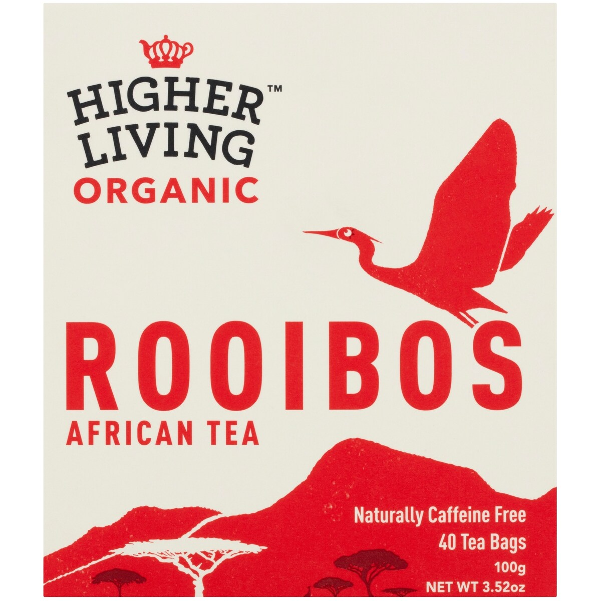 Higher Living Rooibos African Tea 40 pack