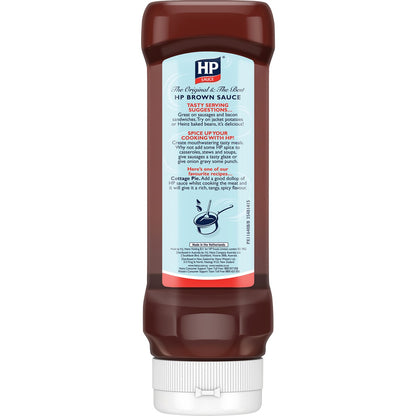 HP Original Barbecue BBQ Sauce 99% Fat Free Brown Sauce 390mL