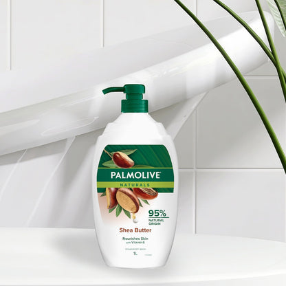 Palmolive Body Wash Shower Gel Naturals Shea Butter 1l