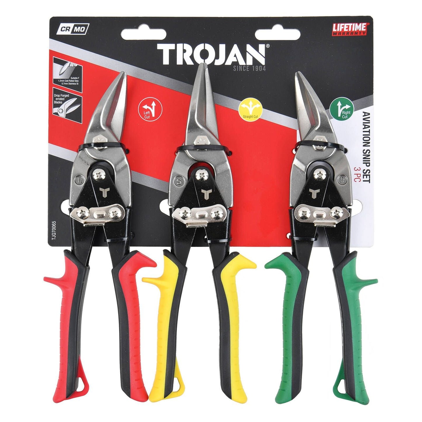 Trojan Aviation Snip Set - 3 Piece - 1.2mm