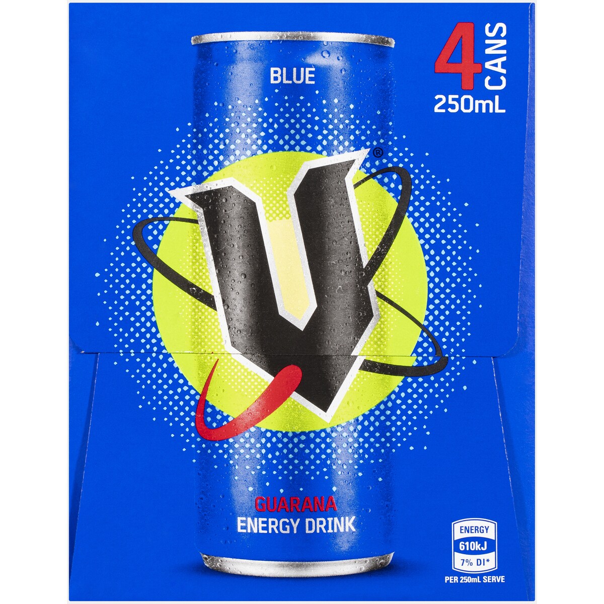 V Energy Blue 250mlx 4