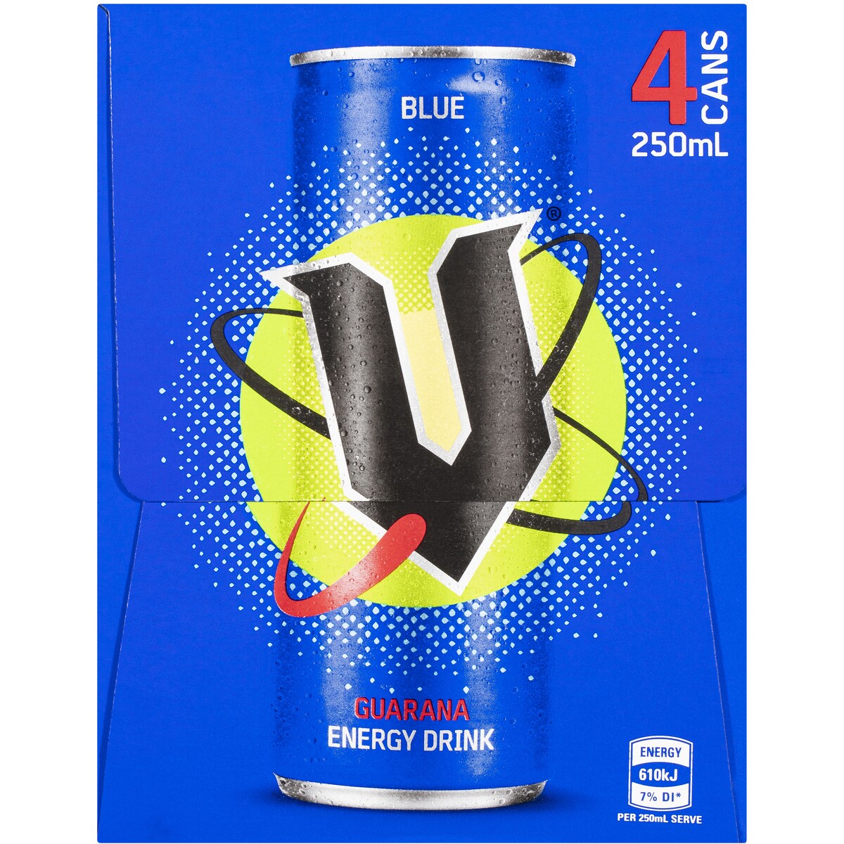 V Energy Blue 250mlx 4