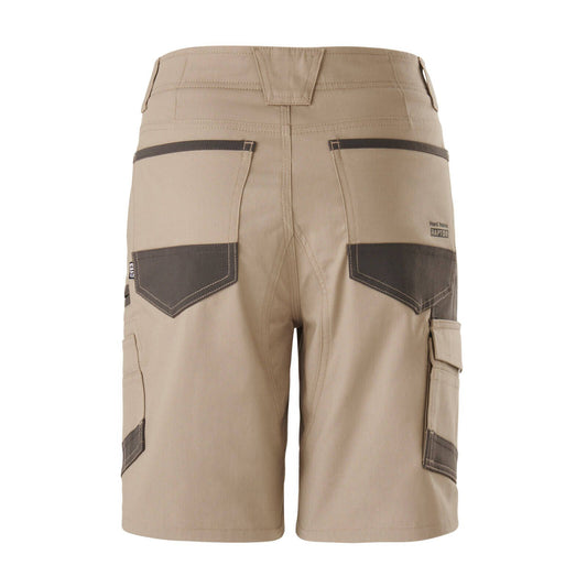 Hard Yakka Women's Raptor Mid Shorts - Size 18 - Desert